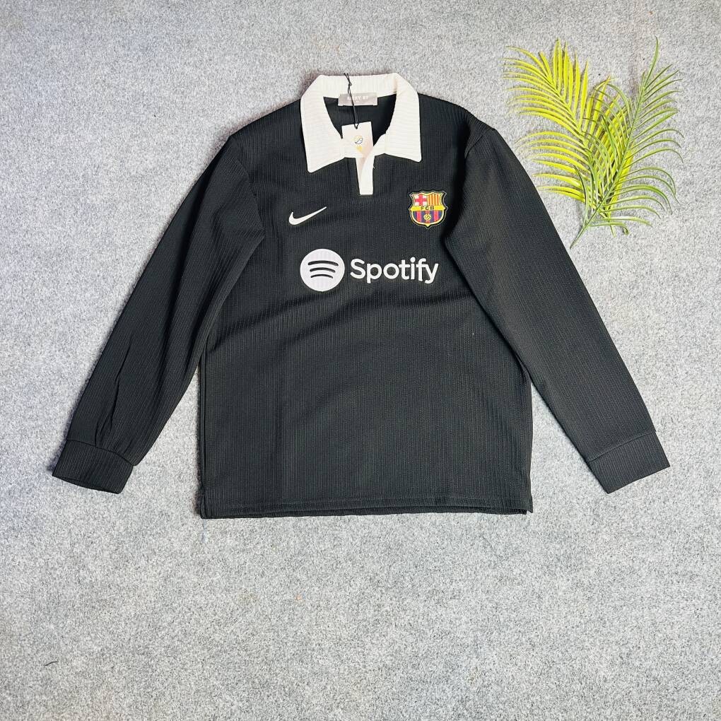 Barsolona Black swipe shirt