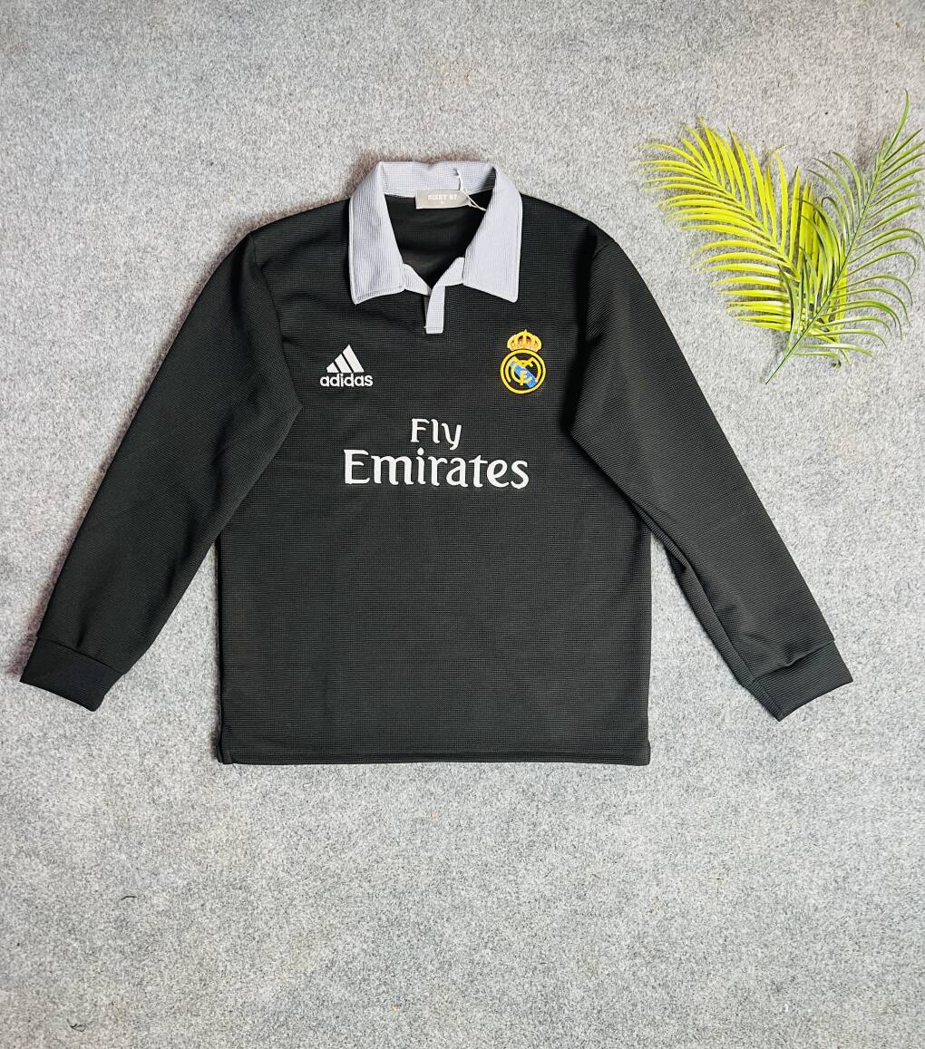 Real Madrid Black swipe Shirt