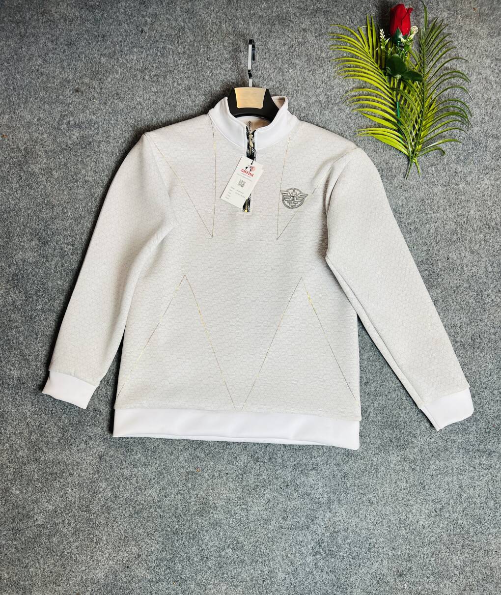 Quarter-Zip Swipe Shirt